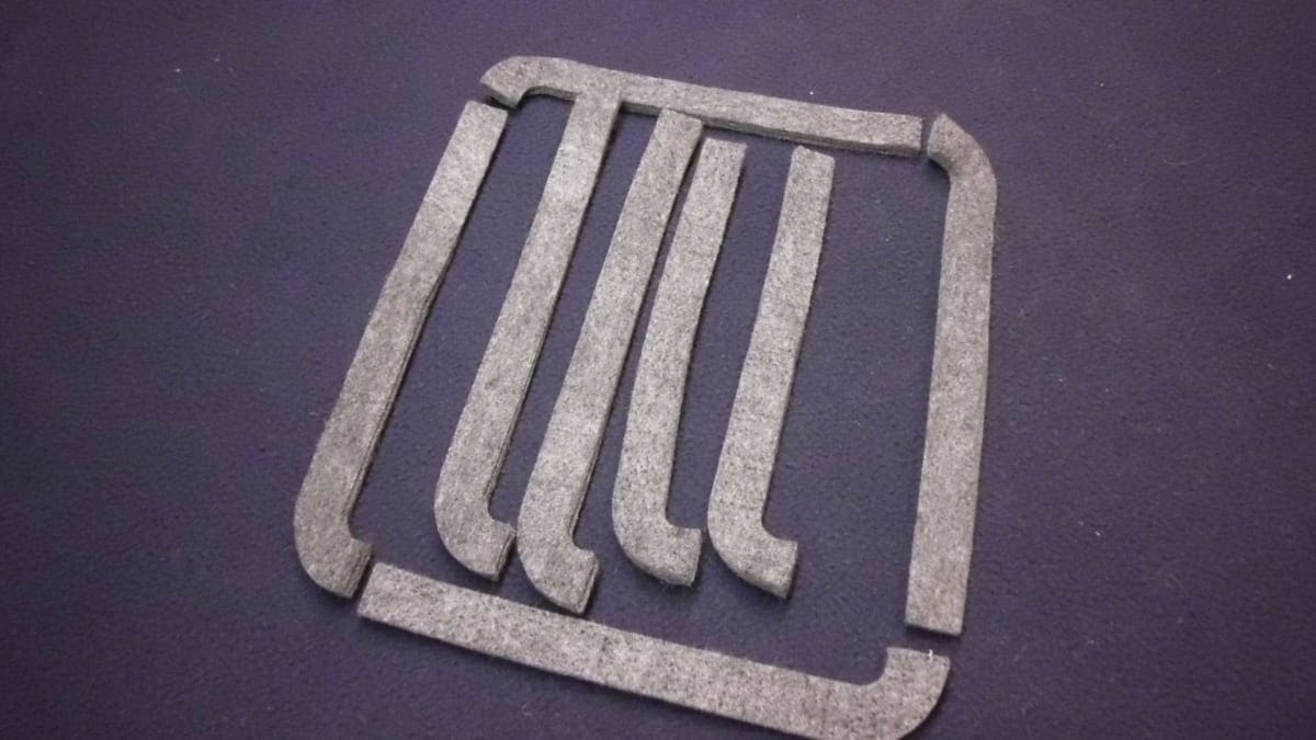 Seal Tool Box Felt MB, GPW Quarter Ton & Military