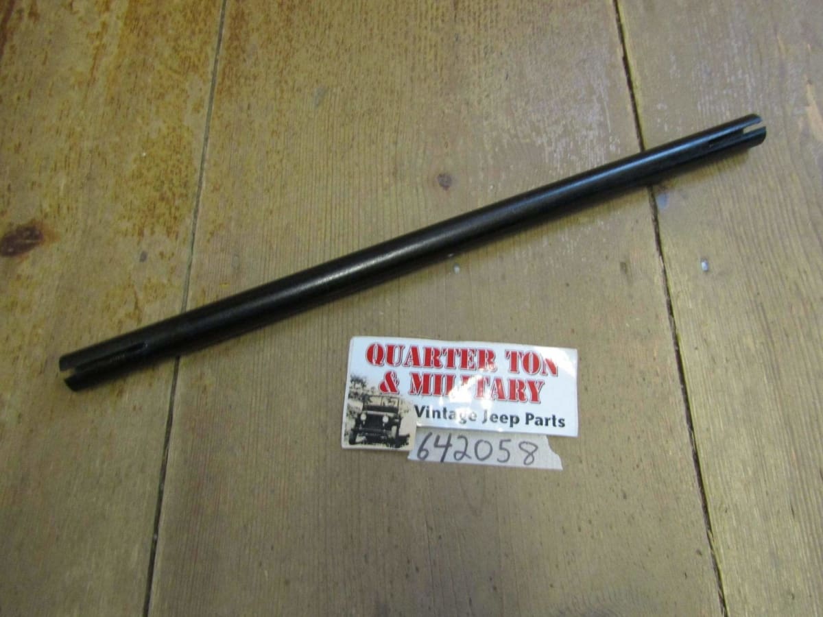 CJ2A CJ3A CJ3B M38 Left or Driver side tie rod tube 642058 Quarter